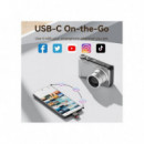 LECTOR DE TARJETAS EXTERNO VENTION USB-C MICROSD B