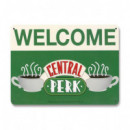 Placa Bienvenidos a Central Perk Friends  LOGOSHIRT