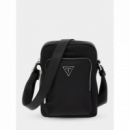 Bandolera GUESS Doble Certosa Negra