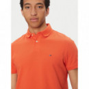 Core 1985 Regular Polo Brilliant Orange  TOMMY HILFIGER