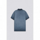 Polos Polo GAS JEANS Ralph Logo Gas Blue