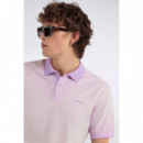 Polos Polo GAS JEANS Ralph Logo Gas Lilac
