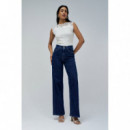 SALSA JEANS Camisetas Mujer Top Salsa con Encaje