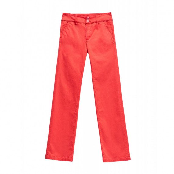 SALSA JEANS Vaqueros Mujer Pantalones Salsa Chinos Secret Push In Straight Rojos