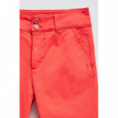 SALSA JEANS Vaqueros Mujer Pantalones Salsa Chinos Secret Push In Straight Rojos