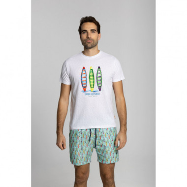 Camisetas Hombre Camiseta CORONEL TAPIOCA CT15207 Canoa