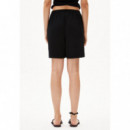 Pantalones Mujer Shorts ARMEDANGELS Teonaa Musselin Black