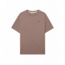 Camisetas Hombre Camiseta POMPEII Malva Emilio