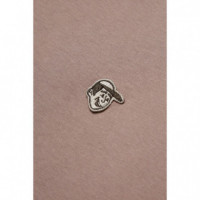 Camisetas Hombre Camiseta POMPEII Malva Emilio