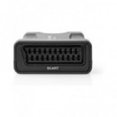 NEDIS Convertidor Hdmi/h a Euroconector/h 1080P Full HD con Alimentacion VCON3463BK