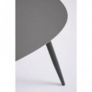 Set de 2 Mesas Auxiliares de Jardín de Acero Sidney Color Antracita- Terrazza® - Exterior  TERRAZZA COLLECTION