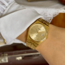 CASIO MTP-B145G-9A Reloj Dorado Unisex Elegante Analógico Acero Inoxidable Wr 50M con Fecha