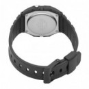 CASIO W-59-1V Reloj Digital Clásico Hombre Retro Negro Wr 50M con Cronómetro y Luz