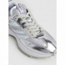 PEPE JEANS Zapatillas Lucky Metallic Blancas PLS60039-800