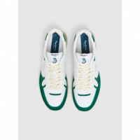 Pepe Jeans Zapatillas Brit Ivy Verdes PMS40032-673