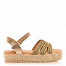 MUSTANG Sandalia Amelie Dorada 54501-C57600