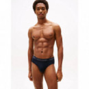 3P Brief Wb Th Wht/th Wht/blk  TOMMY HILFIGER