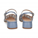 sin Talon 2 Hebillas Transparecia Gris  MIUXA