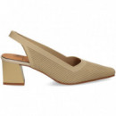 sin Talon Regilla Beige  MISS ELASTIC