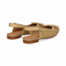 Bailarina S/talon Chapon Regilla Camel  MISS ELASTIC