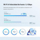 ACCESS POINT TENDA MX3 AX1500 MESH WIFI 6 ( PACK 3