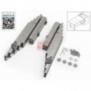 Mesa Oculta Plegable Doble Pata Lc1-540