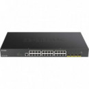 SWITCH D-LINK GIGABIT 28 PUERTOS DGS-1250-28X 24+4