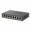 SWITCH D-LINK GIGABIT 8 PUERTOS DGS-1008P/E (4XPOE