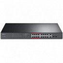 SWITCH TP-LINK GIGABIT 16 PUERTOS + 2 POE+ TL-SL12