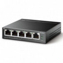 SWITCH TP-LINK GIGABIT 5 PUERTOS 4 POE+ TL-SG1005L