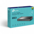 SWITCH TP-LINK GIGABIT 8 PUERTOS POE + 1 SFP TL-SG