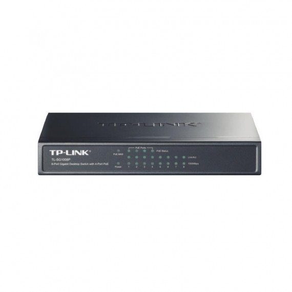 SWITCH TP-LINK GIGABIT 8 PUERTOS TL-SG1008P (4XPOE