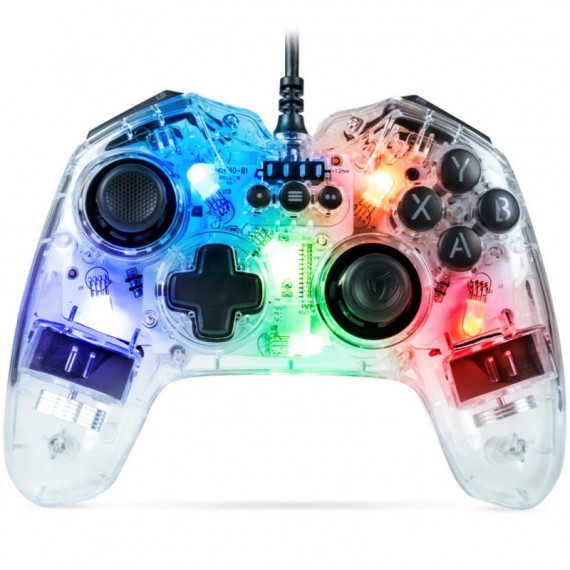 NACON Mando con Cable para Pc con Luz Rgb  (PCGC-100RGB)