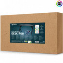 NACON Escritorio Gaming con Leds Rgb y Acabado Fibra de Carbono (pcgd-rgb)