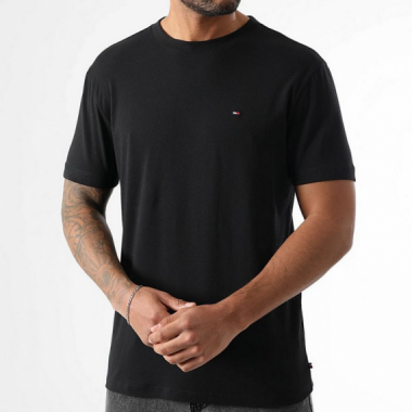 Camiseta TOMMY HILFIGER Ss Tee Negra