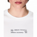 Camiseta ARMANI EXCHANGE Blanca