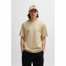 Camiseta HUGO Dapolino Beige