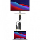 AISENS Cable Activo Hdmi/m 2.0  a Displayport/m V 1.2 con Alimentacion USB A122-0641