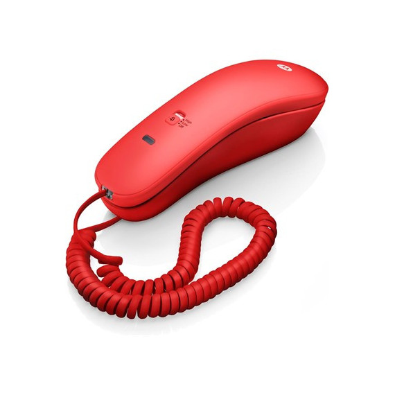 MOTOROLA Telefono Sobremesa Tipo Gondola CT50 Rojo