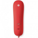 MOTOROLA Telefono Sobremesa Tipo Gondola CT50 Rojo