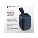 MOTOROLA Altavoz Portatil BLUETOOTH Rokr 300 Azul Oscuro 7W 12H Resistente Al Agua IP67