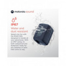 MOTOROLA Altavoz Portatil BLUETOOTH Rokr 300 Azul Oscuro 7W 12H Resistente Al Agua IP67
