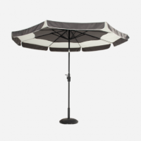 Sombrilla de Jardín Inclinable Tubb Gris Oscuro (300 Cm)- Parasol Exterior- Hartman®  HARTMAN OUTDOOR FURNITURE