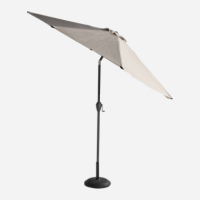 Sombrilla de Jardín Sunline (270 Cm) Color Gris Pardo- Parasol Exterior Redondo- Hartman®- Ajustable  HARTMAN OUTDOOR FURNITURE