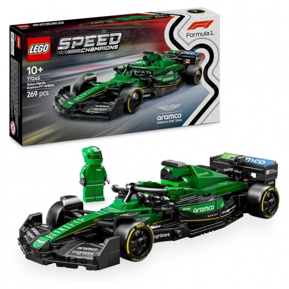 LEGO Speed Champions - Aston Martin Aramco F1 Alonso Stroll