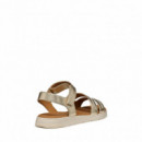 Geox Sandalias Dandra Oro D55NNE 0BNEW-C2012