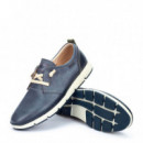 PIKOLINOS Deportivo Fuencarral con Cordones Elásticos Azules M4A-4266C1-363