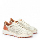 PIKOLINOS Deportivo Arenas con Elásticos Marrones W0C-6621C1-909