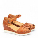 PIKOLINOS Cuña Aguadulce con Cierre Adherente Marrón W3Z-1840-250