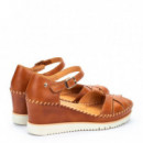 PIKOLINOS Cuña Aguadulce con Cierre Adherente Marrón W3Z-1840-250